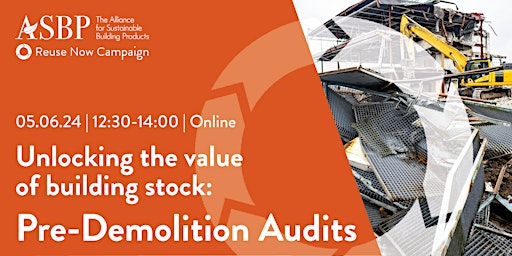 Immagine principale di Unlocking the value of building stock - Pre-Demolition Audits 