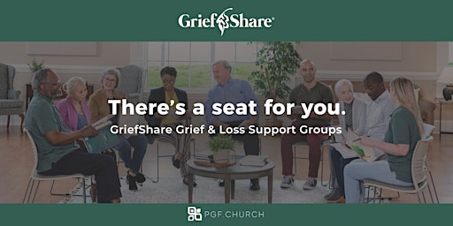 Hauptbild für Grief Share - Support Group at PGF Church