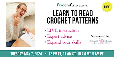 Learn to Read Crochet Patterns