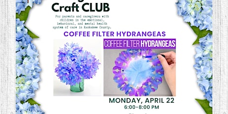 Cyndi's Craft Club: Coffee Filter Hydrangeas