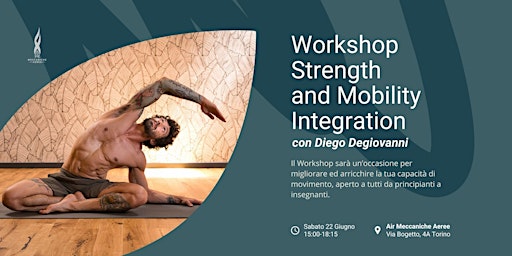 Imagem principal do evento STRENGTH & MOBILITY INTEGRATION - Workshop di forza e mobilità
