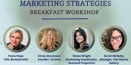 Immagine principale di Marketing Strategies Breakfast Workshop 