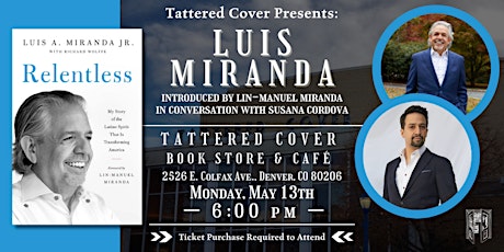 Luis Miranda Live at  Tattered Cover Colfax