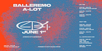 Imagem principal do evento Balleremo A-Lot - All Centre Showcase and friends
