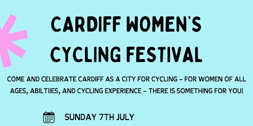 Imagem principal do evento Cardiff Women's Cycling Festival