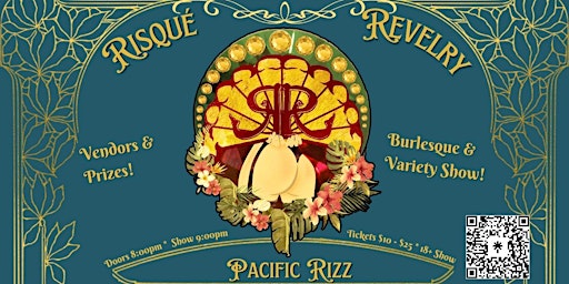 Imagem principal do evento Risqué  Revelry Pacific Rizz