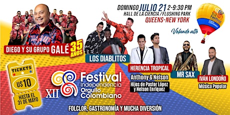 Festival Independencia Orgullo Colombiano,  FIOC - NY -  2024