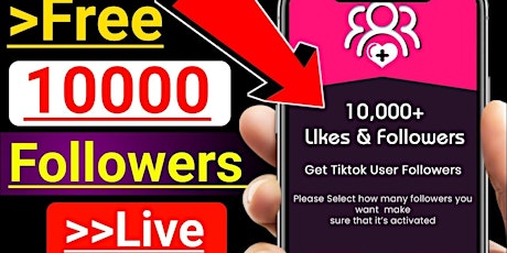 -/-Live Followe-/-[[Congratulation]]Free TikTok Followers To Grow Your 2024