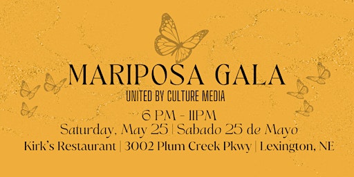 Imagem principal do evento Mariposa Gala