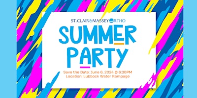 St. Clair & Massey Orthodontics Patient Summer Party primary image