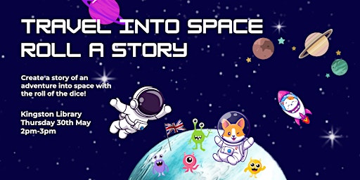 Imagem principal do evento Travel Into Space - Roll A Story