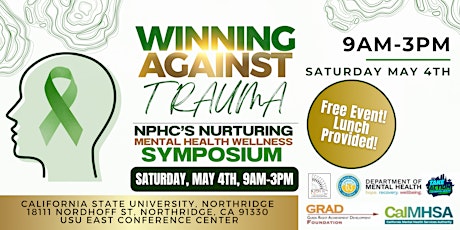 Winning against Trauma - Mental Health Symposium (FREE EVENT W/LUNCH)