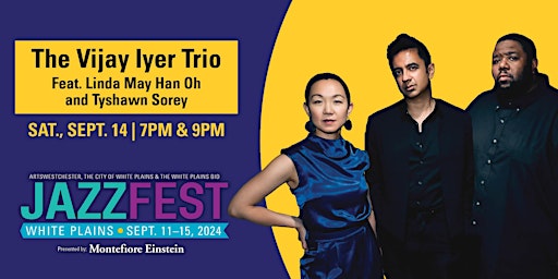 Hauptbild für JazzFest 2024: Vijay Iyer Trio