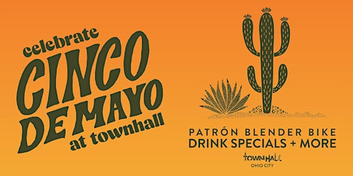Cinco De Mayo Celebration at Townhall Ohio City! Sunday, May 5th 2024 primary image