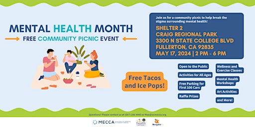 Mental Health Month Free Community Picnic primary image
