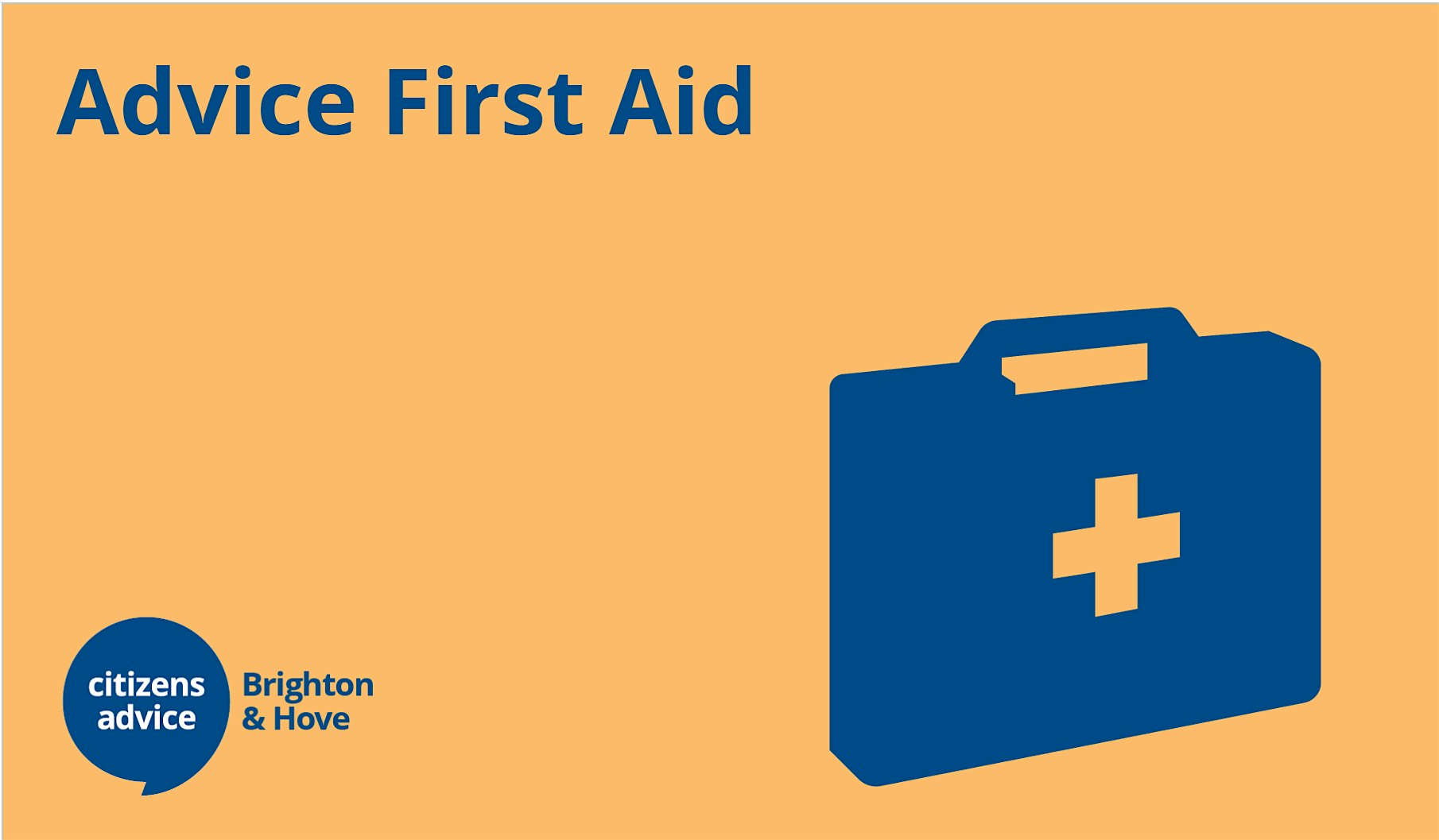 Advice First Aid: Universal Credit