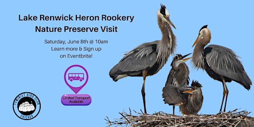 Imagem principal do evento Lake Renwick Heron Rookery Nature Preserve Visit