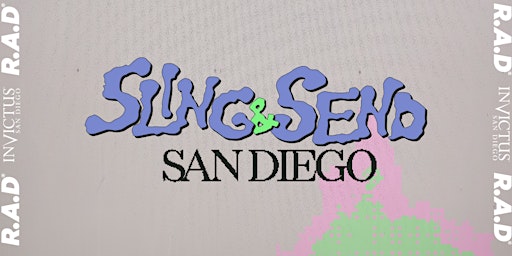 Imagem principal do evento (San Diego, CA) R.A.D Sling & Send