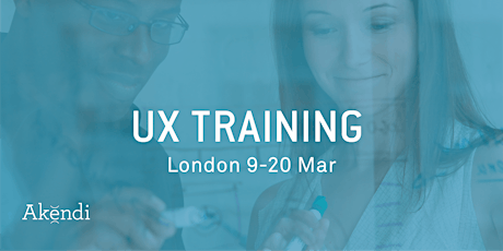 UX Training & Certification, London - Mar 2020 primary image