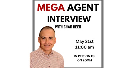 Imagem principal do evento Mega Agent Interview