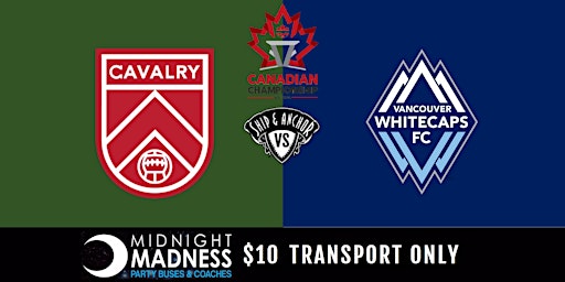 TRANSPORT ONLY - Canadian Championship: Cavalry vs Whitecaps primary image