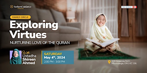 Imagem principal de Monthly Family Circle: Exploring Virtues - Nurturing Love of the Quran