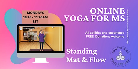 Online Yoga for MS - Standing Mat & Flow