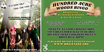 Hauptbild für Hundred Acre Woods Bingo