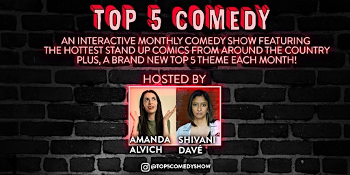 Top 5 Comedy Show! primary image