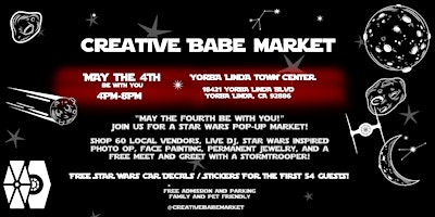 Primaire afbeelding van Creative Babe - Pop-Up Market @ Yorba Linda Town Center