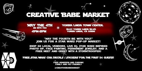 Creative Babe - Pop-Up Market @ Yorba Linda Town Center