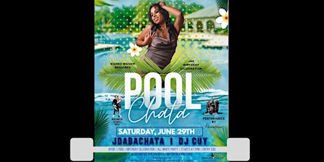POOLCHATA - ALL WHITE PARTY ($30 ENTRY, LIMITED SPOTS)
