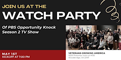 Imagem principal do evento Watch Party: PBS Opportunity Knock$ Here - Season 2
