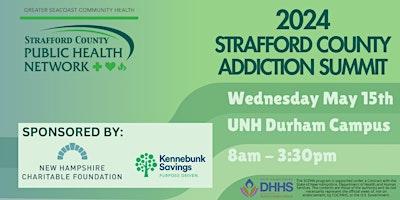Imagem principal do evento 2024 Strafford County Addiction Summit