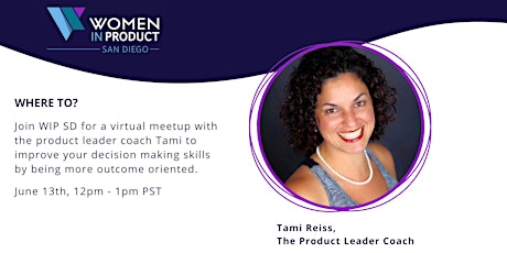 WIP San Diego x Tami Reiss : Where To? Virtual Talk with Tami Reiss