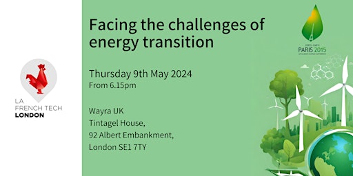 Imagem principal do evento Facing the challenges of energy transition