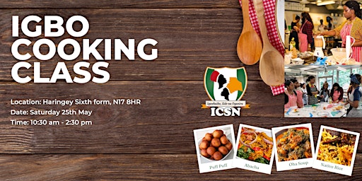 ICSN Igbo Cooking Class primary image