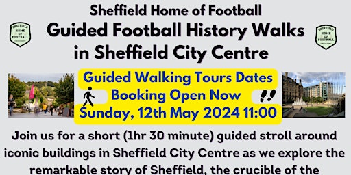 Imagem principal do evento Guided Sheffield Football Walks with Sheffield Home of Football
