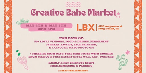 Creative Babe - Pop-Up Market @ LBX  primärbild