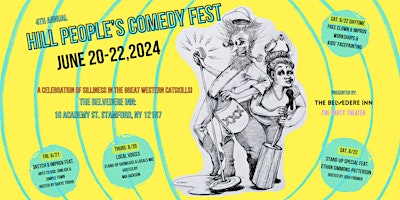 Primaire afbeelding van 4th Annual Hill People's Comedy Fest
