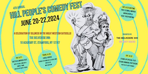 Primaire afbeelding van 4th Annual Hill People's Comedy Fest