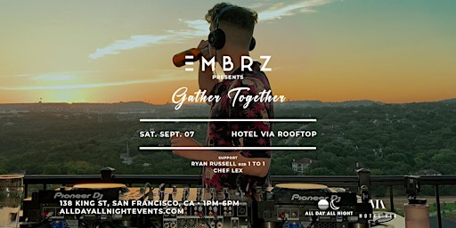 Rooftop Party w/ EMBRZ at Hotel VIA primary image