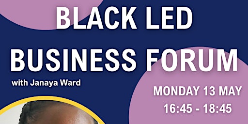 Imagem principal do evento BIPC Lewisham Black Led Business Forum