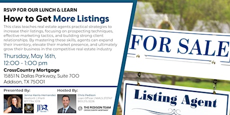 How to Get More Listings