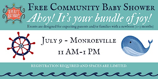 Imagem principal do evento Free Community Baby Shower - Monroeville