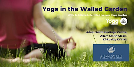 Yoga in the  Walled Garden, Adam Smith Heritage Centre, Kirkcaldy