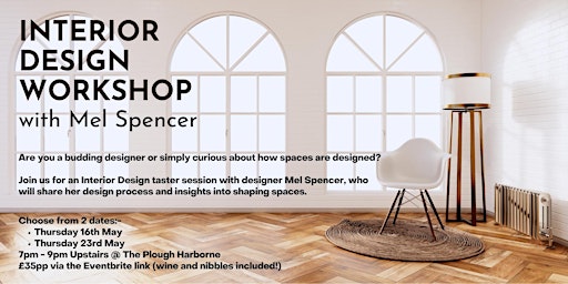 Imagem principal do evento Interior Design taster session with designer Mel Spencer