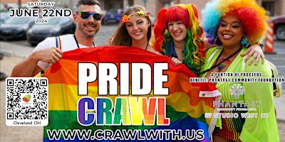 Primaire afbeelding van The Official Pride Bar Crawl - Cleveland - 7th Annual
