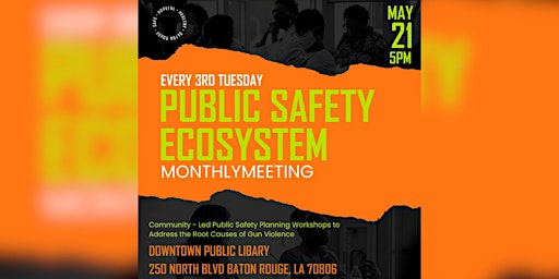 Imagem principal de May Public Safety Ecosystem Meeting