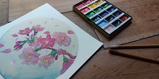 Japanese Painting Workshop & Matcha Latte's primary image